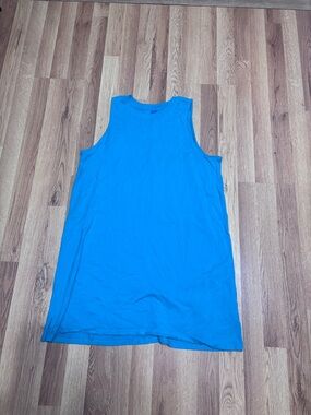 Old Navy Blue Sleeveless Shift Dress